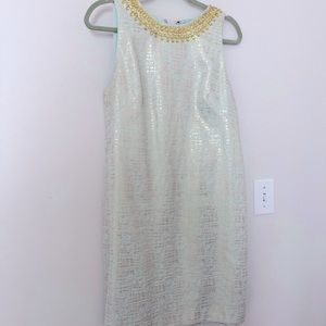 Maggy  London shimmery beautiful beaded dress 12